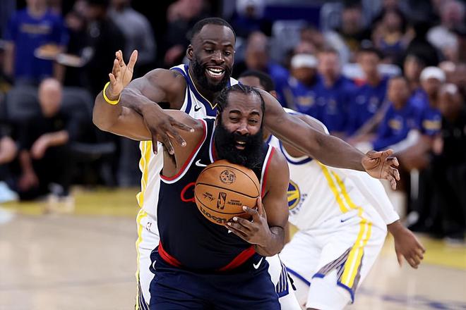 哈登晃倒的快船球员是谁__哈登vs快船集锦